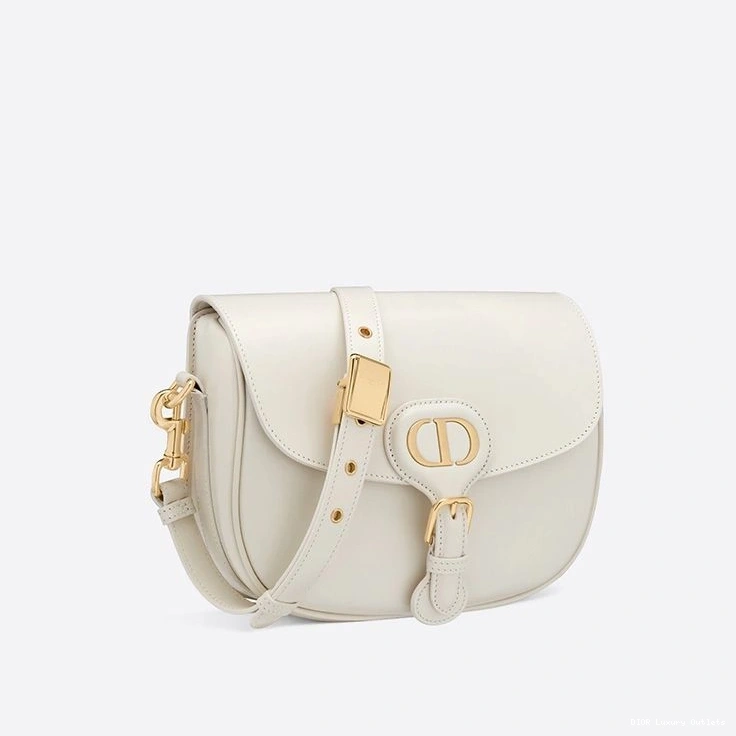 Cheap Box White Bag Bobby Dior Medium Calfskin 0813 Luxury